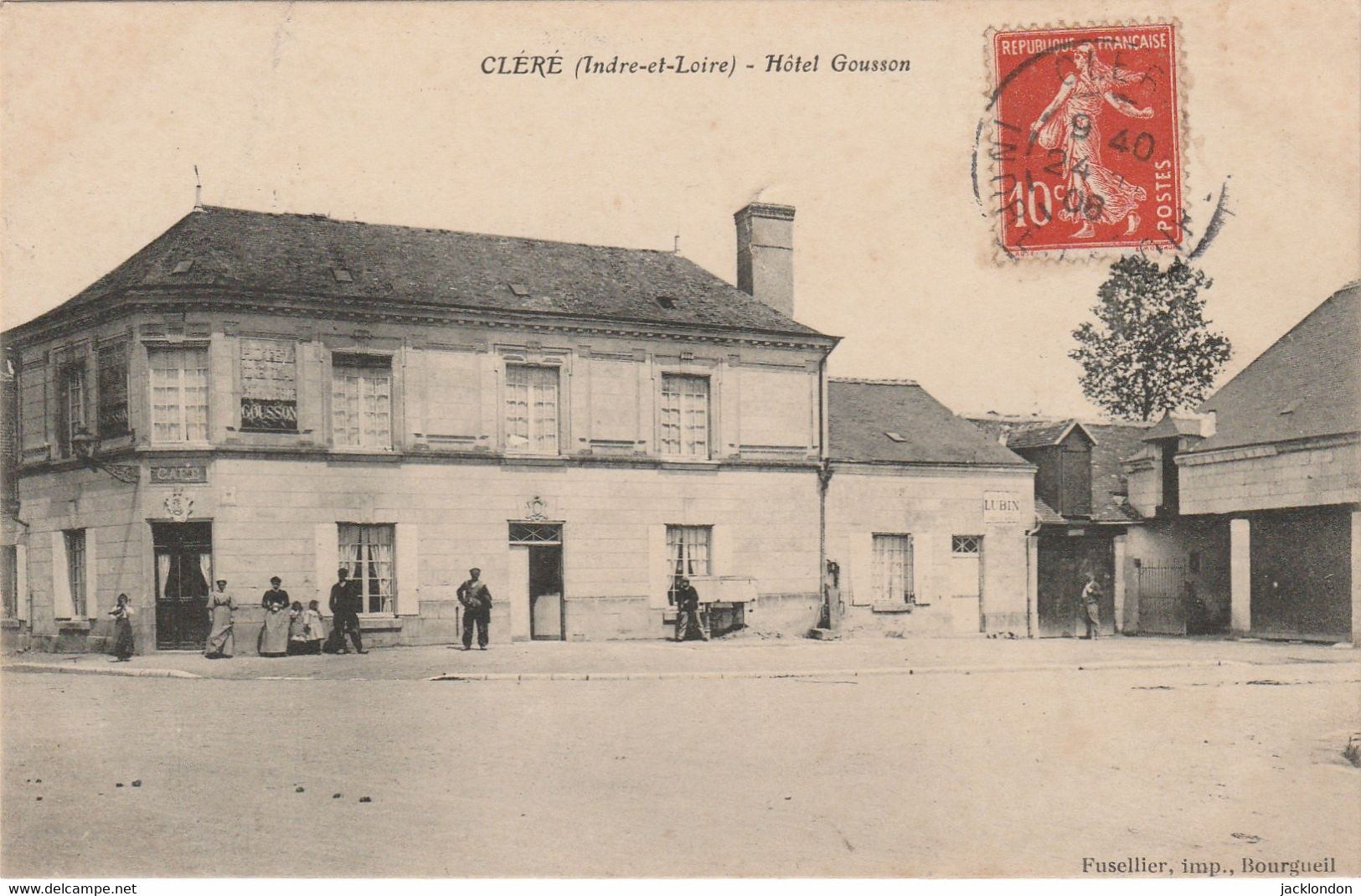 37 -   CLÉRÉ Hôtel Gousson - Cléré-les-Pins