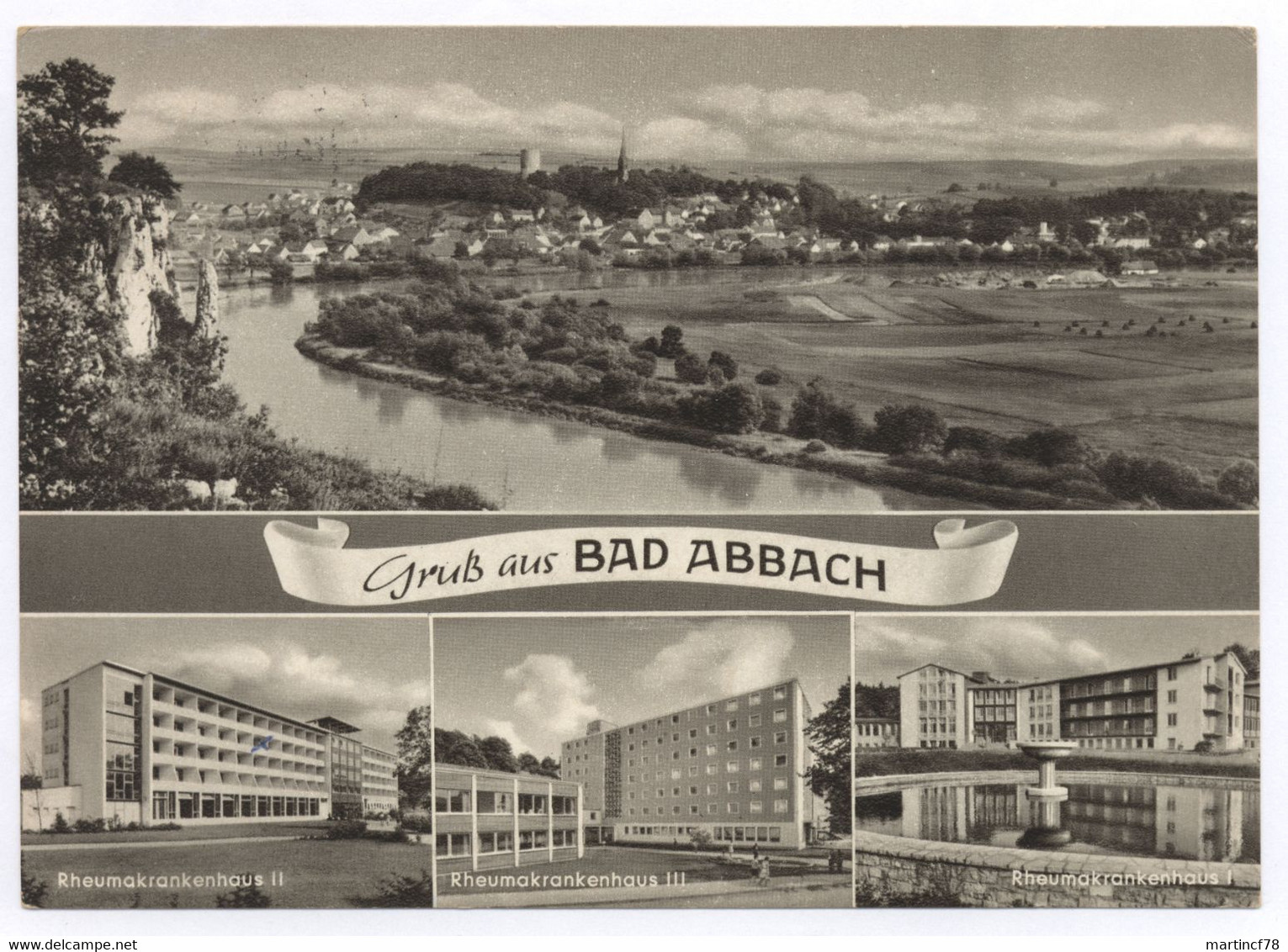 8403 Gruß Aus Bad Abbach Rheumakrankenhaus Gel. 1969 - Bad Abbach