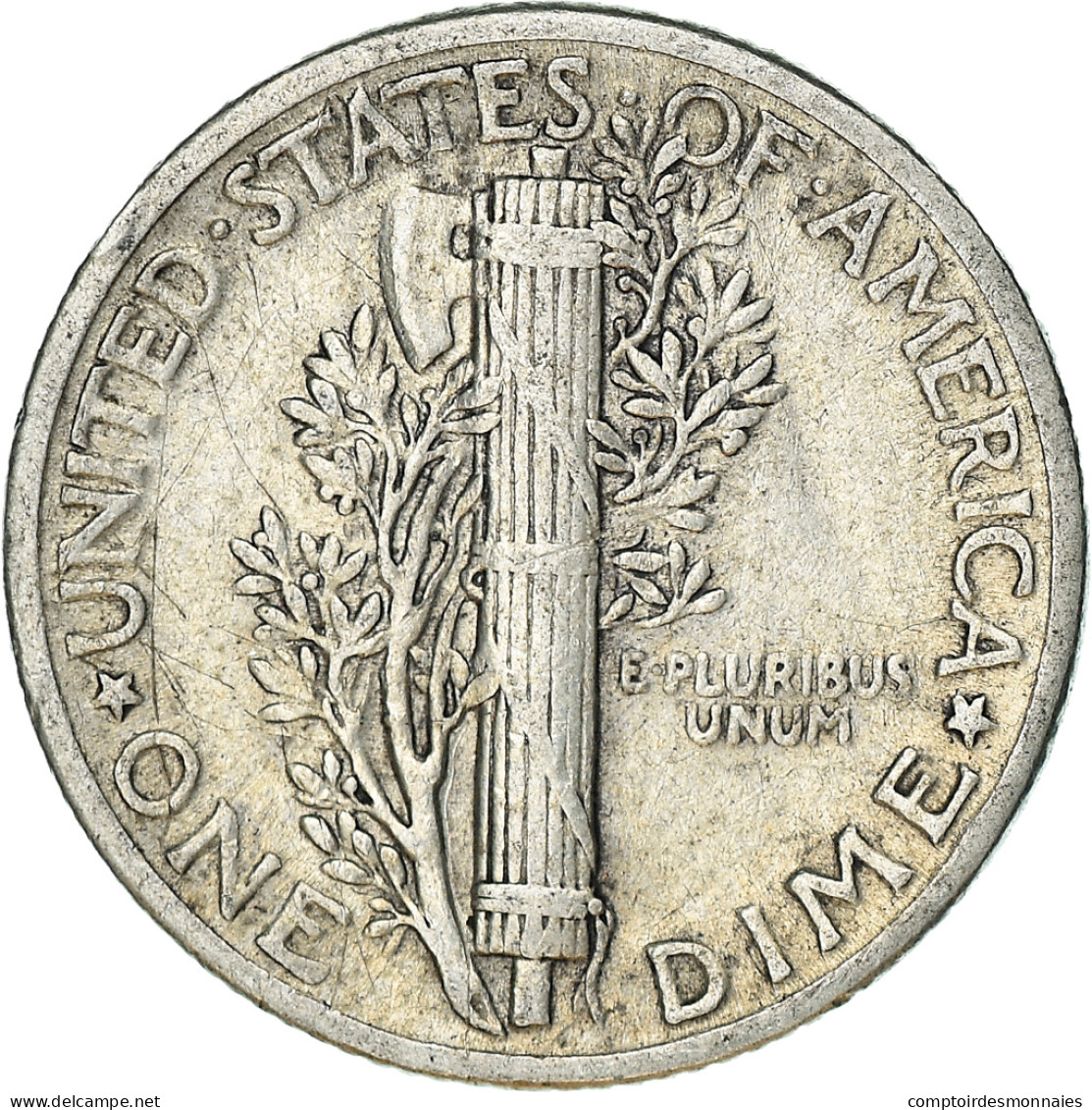 Monnaie, États-Unis, Mercury Dime, Dime, 1940, U.S. Mint, Philadelphie, TTB - 1916-1945: Mercury (kwik)