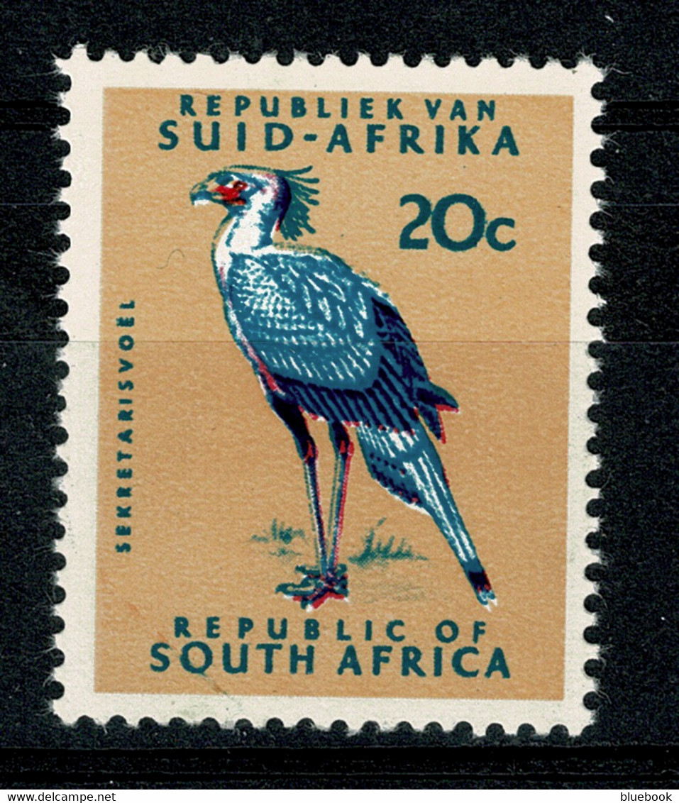 Ref 1535 - 1970 South Africa SG 296 - 20c Secretary Bird = MNH Stamp - Ooievaars