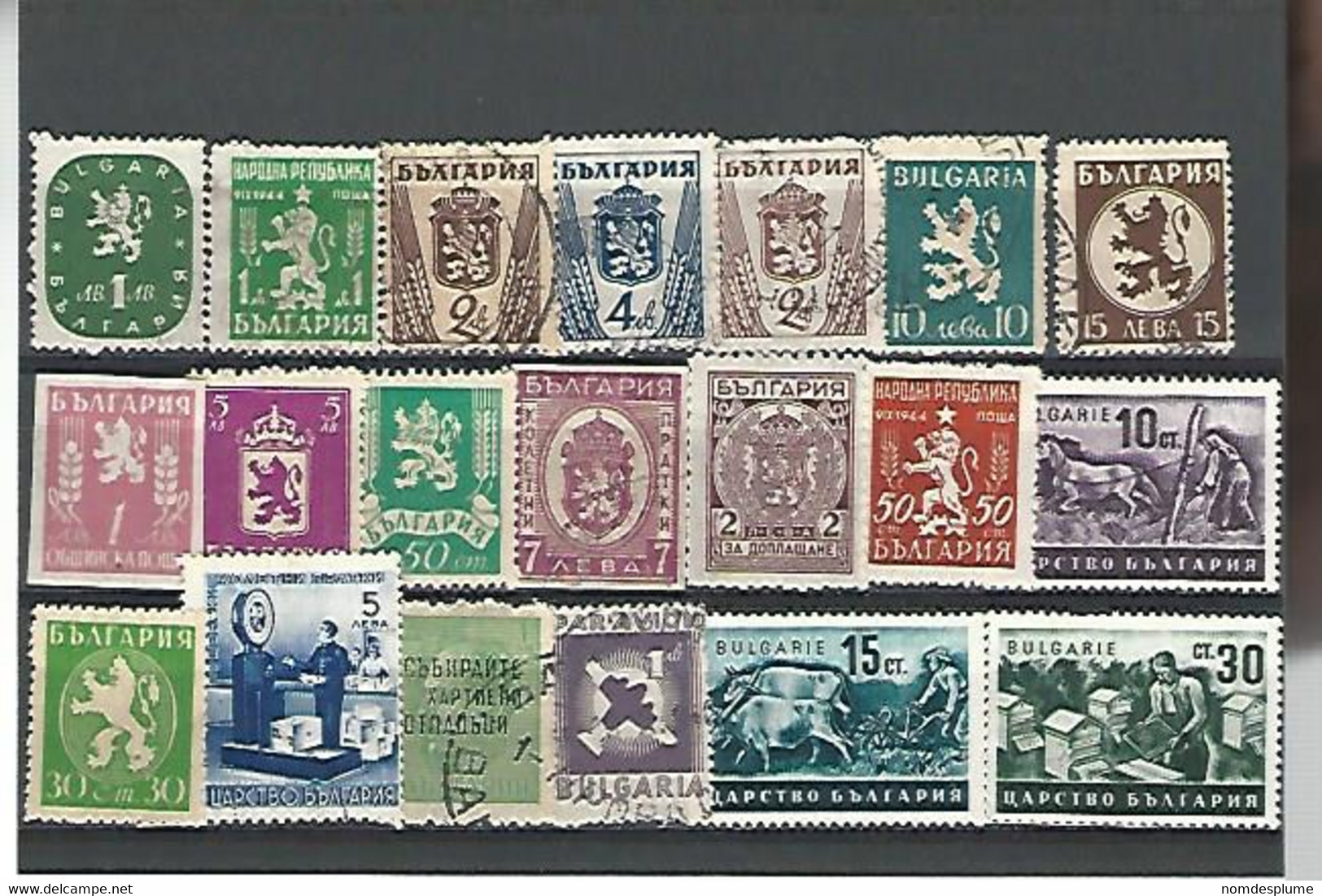 50503 ) Collection Bulgaria - Lots & Serien