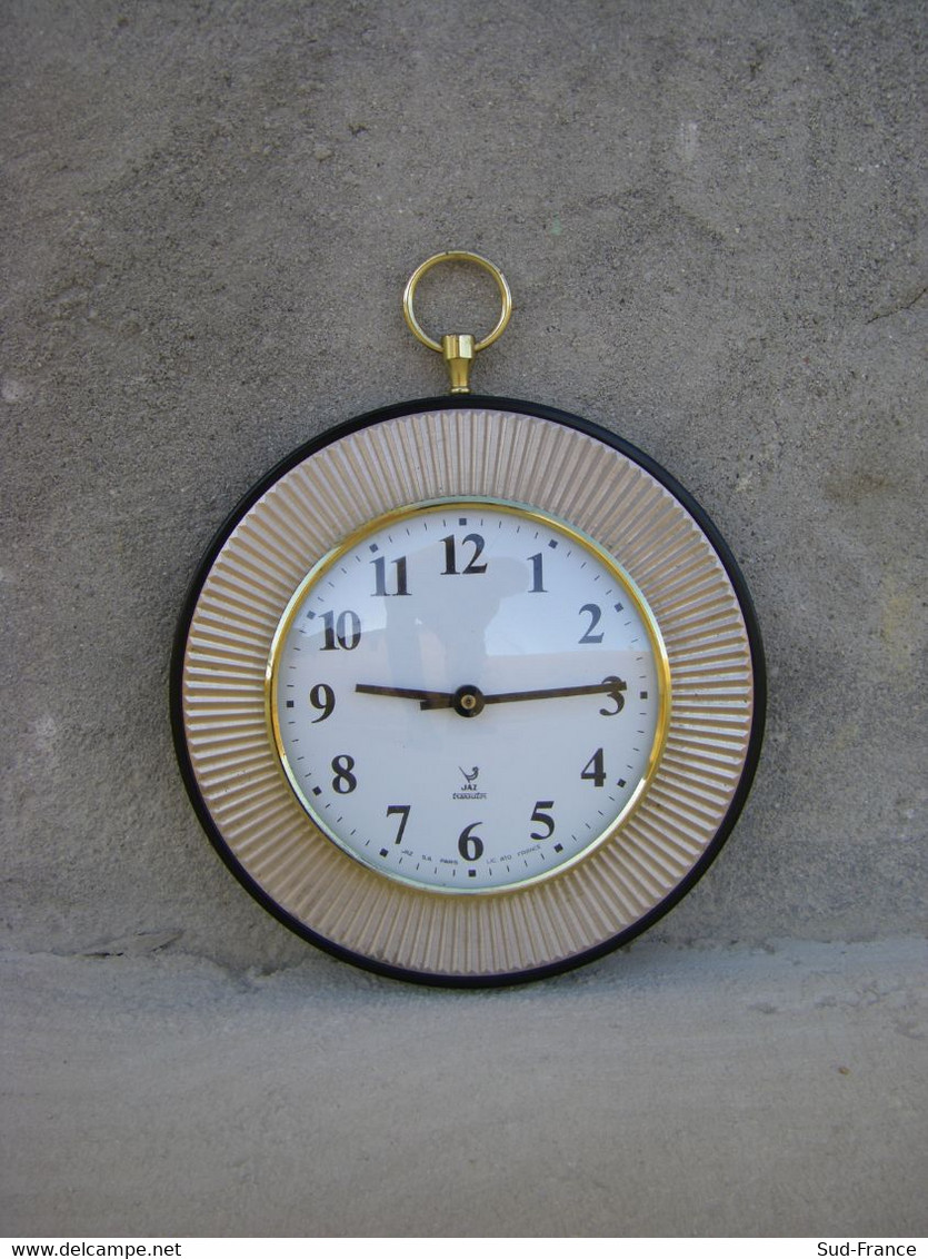 Horloge De Cuisine Jazz Vintage. Diamètre: 26 Cm - Horloges