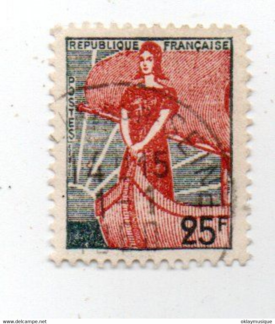 1959 N°1216 - 1959-1960 Marianne à La Nef