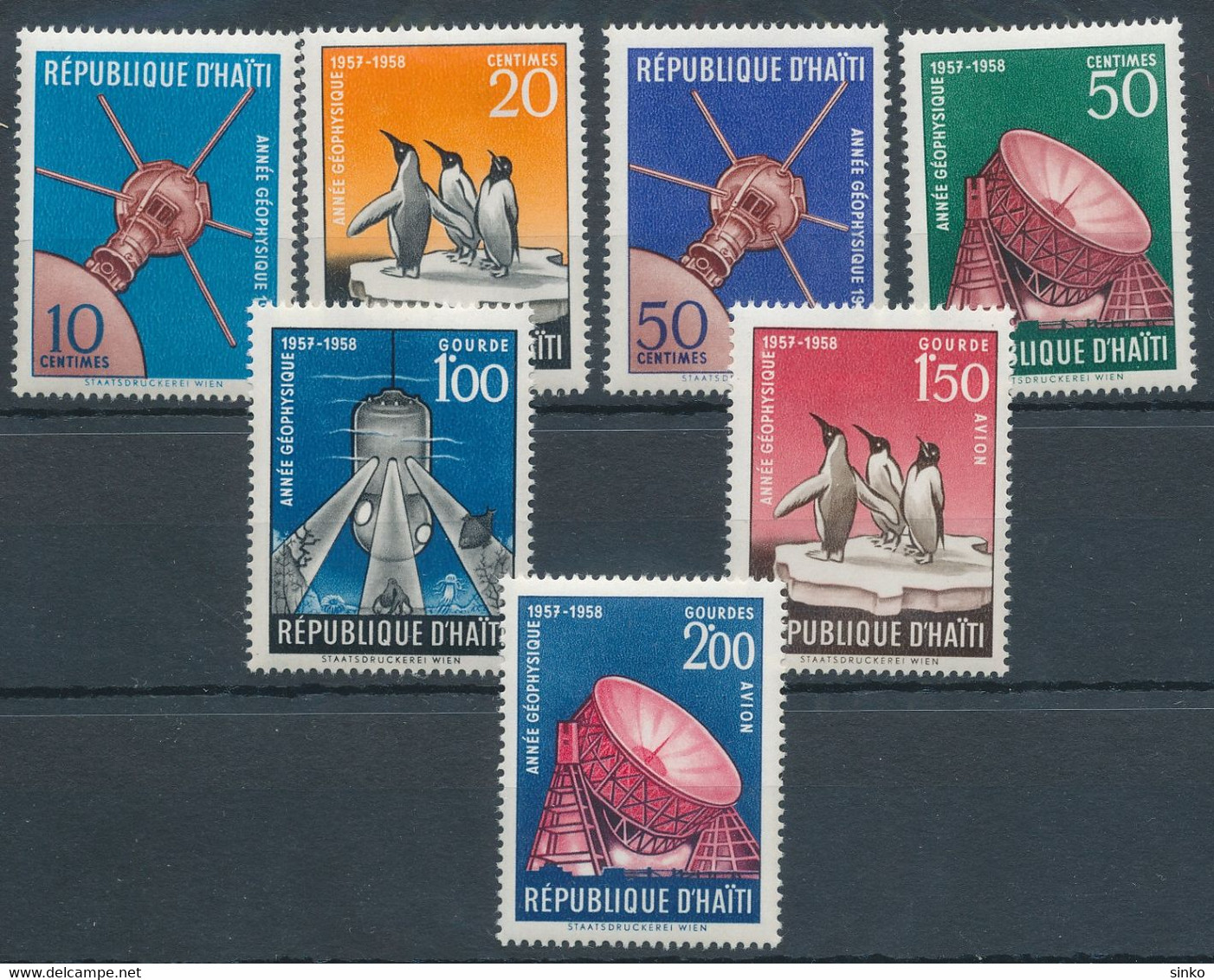 1958. Haiti - International Geophysical Year - Internationaal Geofysisch Jaar