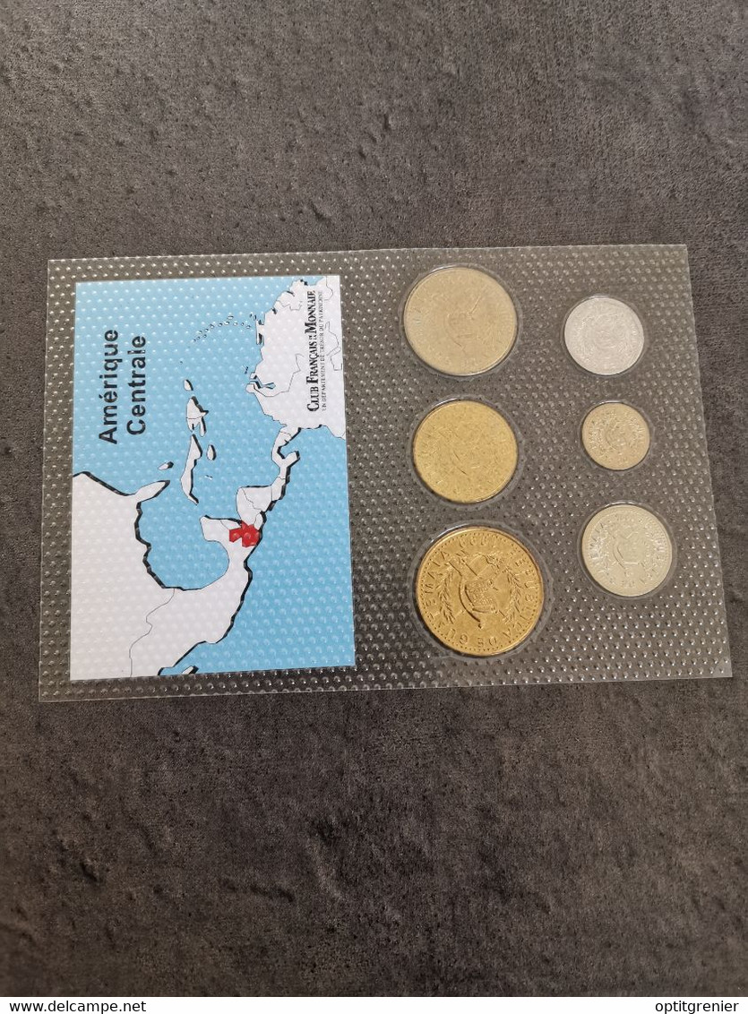 SET MONNAIES GUATEMALA /  UNC COINS - Guatemala