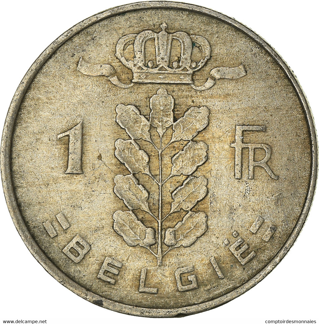 Monnaie, Belgique, Franc, 1950 - 1 Franc