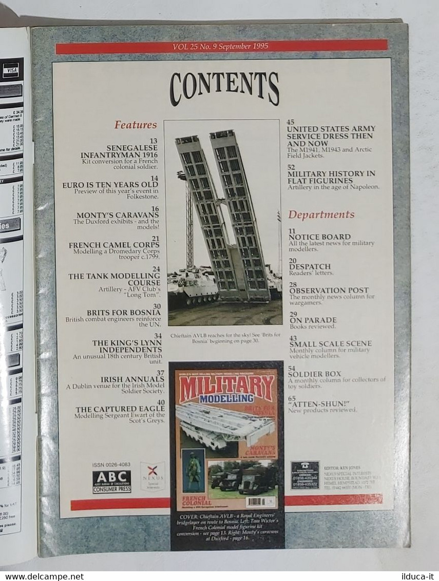 02058 Military Modelling - Vol. 25 - N. 09 - 1995 - England - Loisirs Créatifs