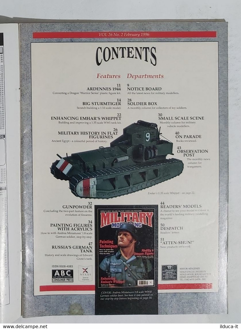 02062 Military Modelling - Vol. 26 - N. 02 - 1996 - England - Loisirs Créatifs