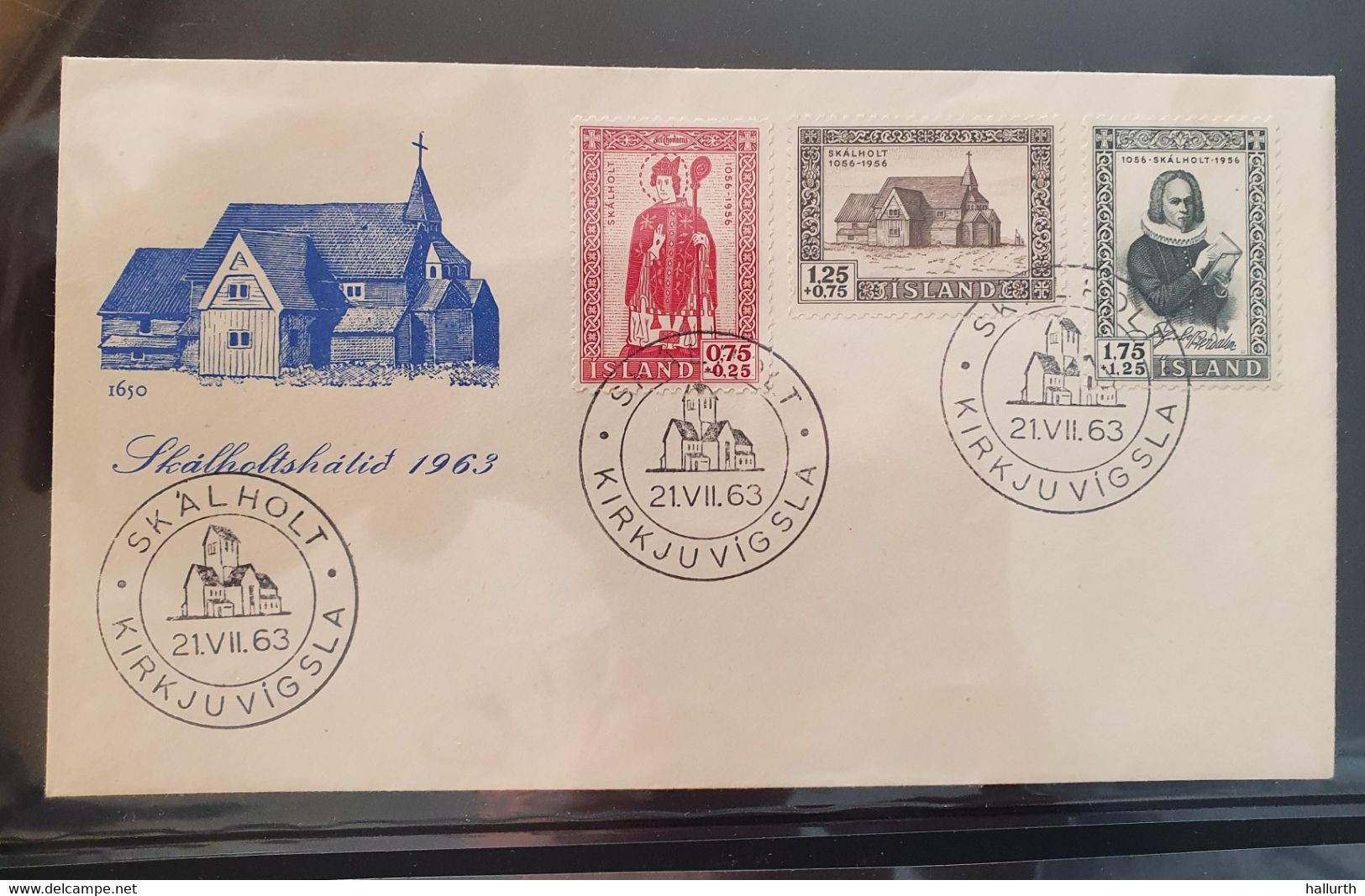 Iceland ,  Cover From Skálholt #2200067 - Lettres & Documents