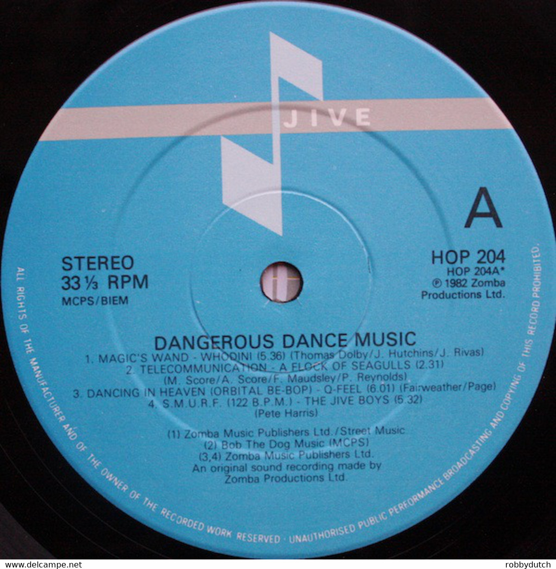 * LP *  DANGEROUS DANCE MUSIC (DDM) - Various  (England 1982 EX!!!) - Compilations