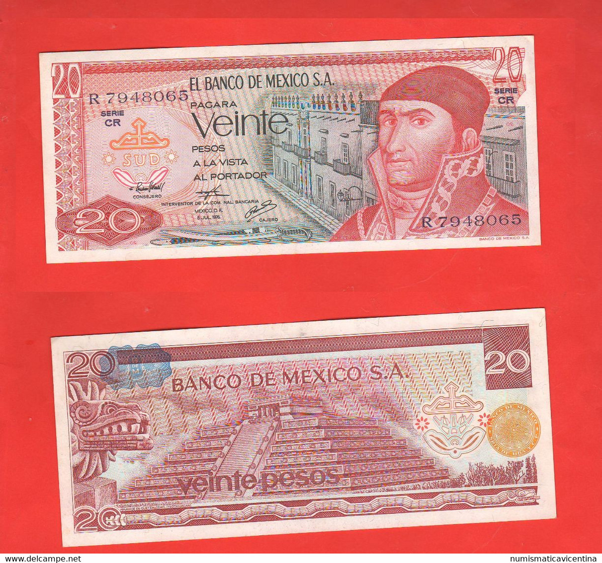 Mexico 20 Pesos 1976 Messico - Mexico