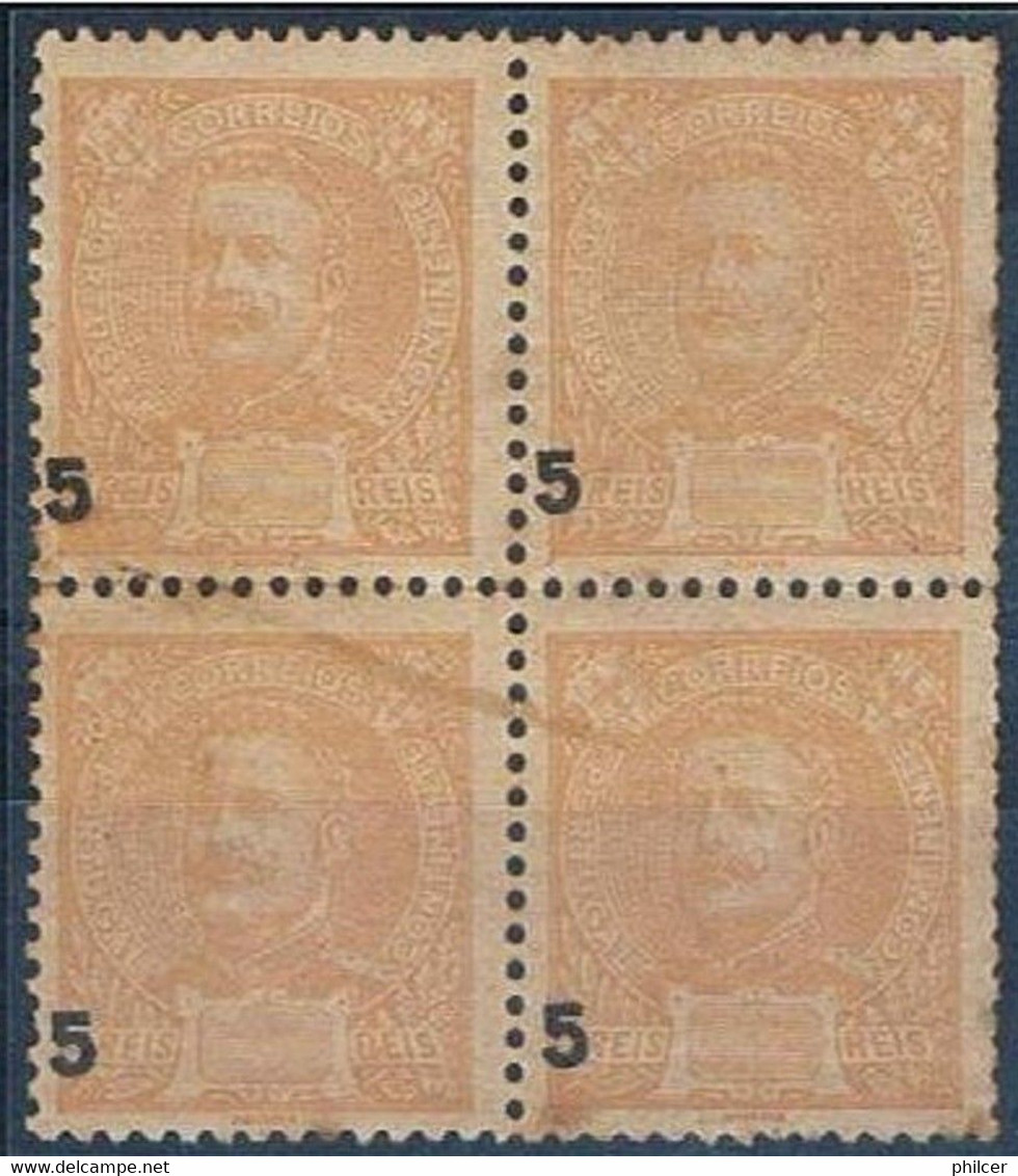 Portugal, 1895/6, # 127, Erro, MH - Nuovi