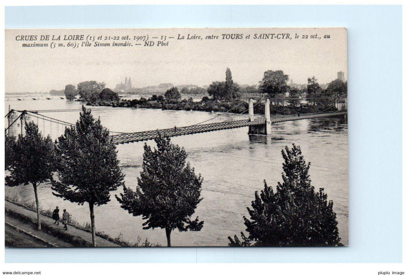 ST CYR CRUE DE LA LOIRE - Saint-Cyr-sur-Loire