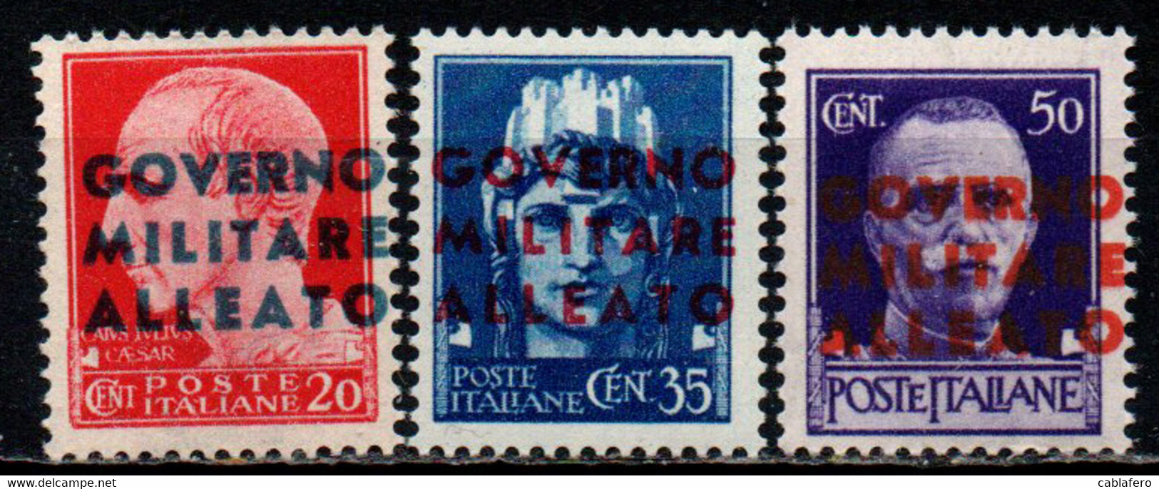 ITALIA - OCCUPAZIONE ANGLO-AMERICANA - 1943 - NAPOLI - MNH - Anglo-american Occ.: Naples