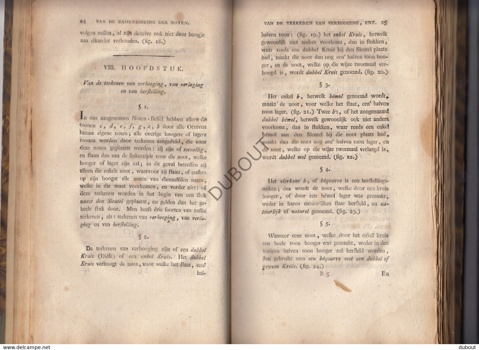 Muziek/Music - Theorie Der Hedendaagsche Muzijk - C. F. Ruppe, Groningen, 1848 - 2 Delen  (S175) - Vecchi