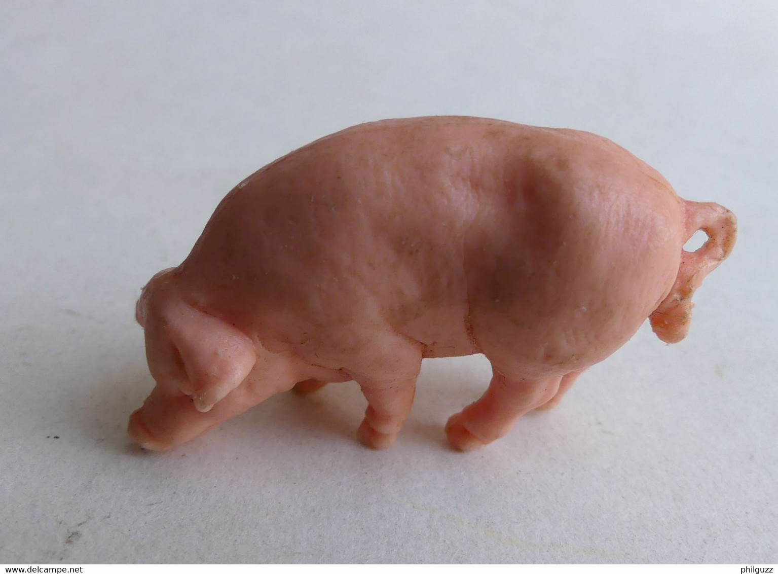 FIGURINE PUBLICITAIRE LA ROCHE AUX FEES 70's LA FERME - COCHON PORC - PAS DUNKIN - Varkens