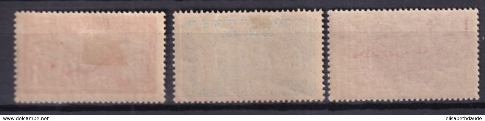 SPM - 1930 - SERIE COMPLETE YVERT N°129/131 * MLH (131 ** MNH) - COTE 2022 = 119 EUR. - Unused Stamps