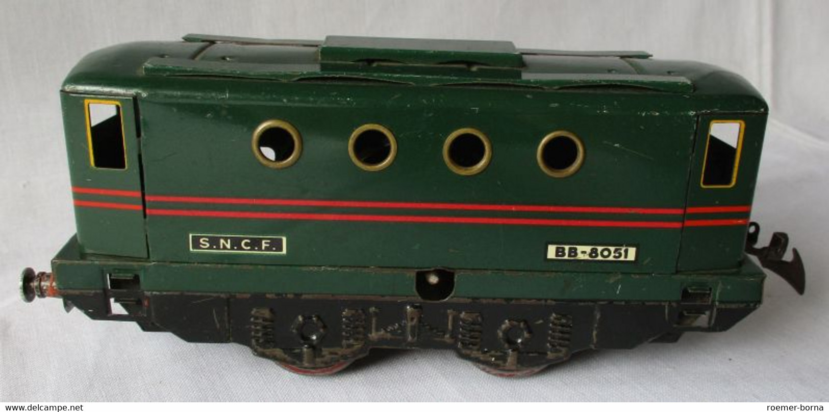 Modellbahn Konvolut Blech Spur 0 Lokomotive Hornby Um 1940 OVP (102456) - Locomotives