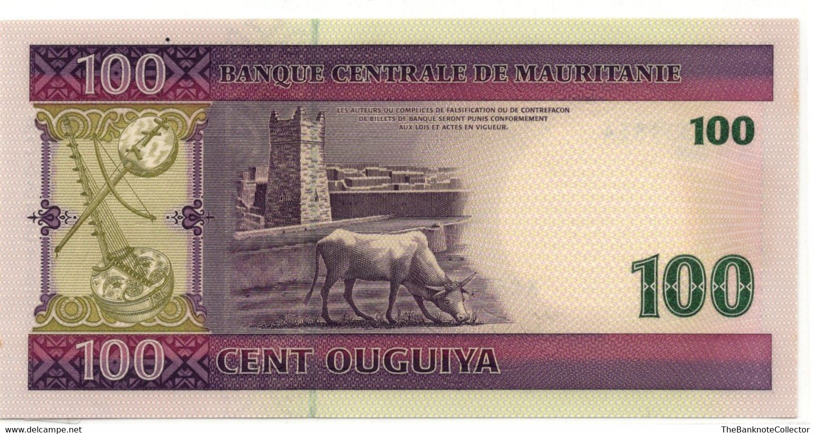 Mauritania 100 Ouguiya 2006 Commemorative P-10 UNC - Mauritanie