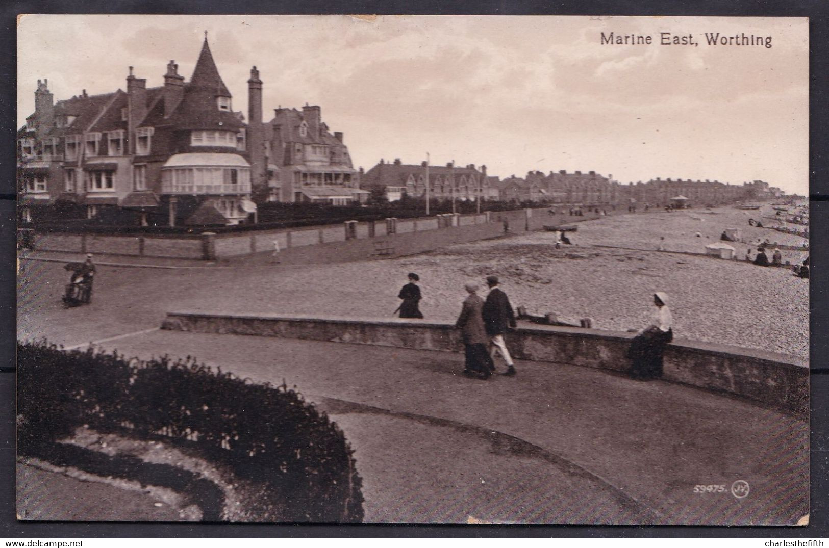 RARE ! VERY OLD CARD ** WORTHING EAST ** - Worthing