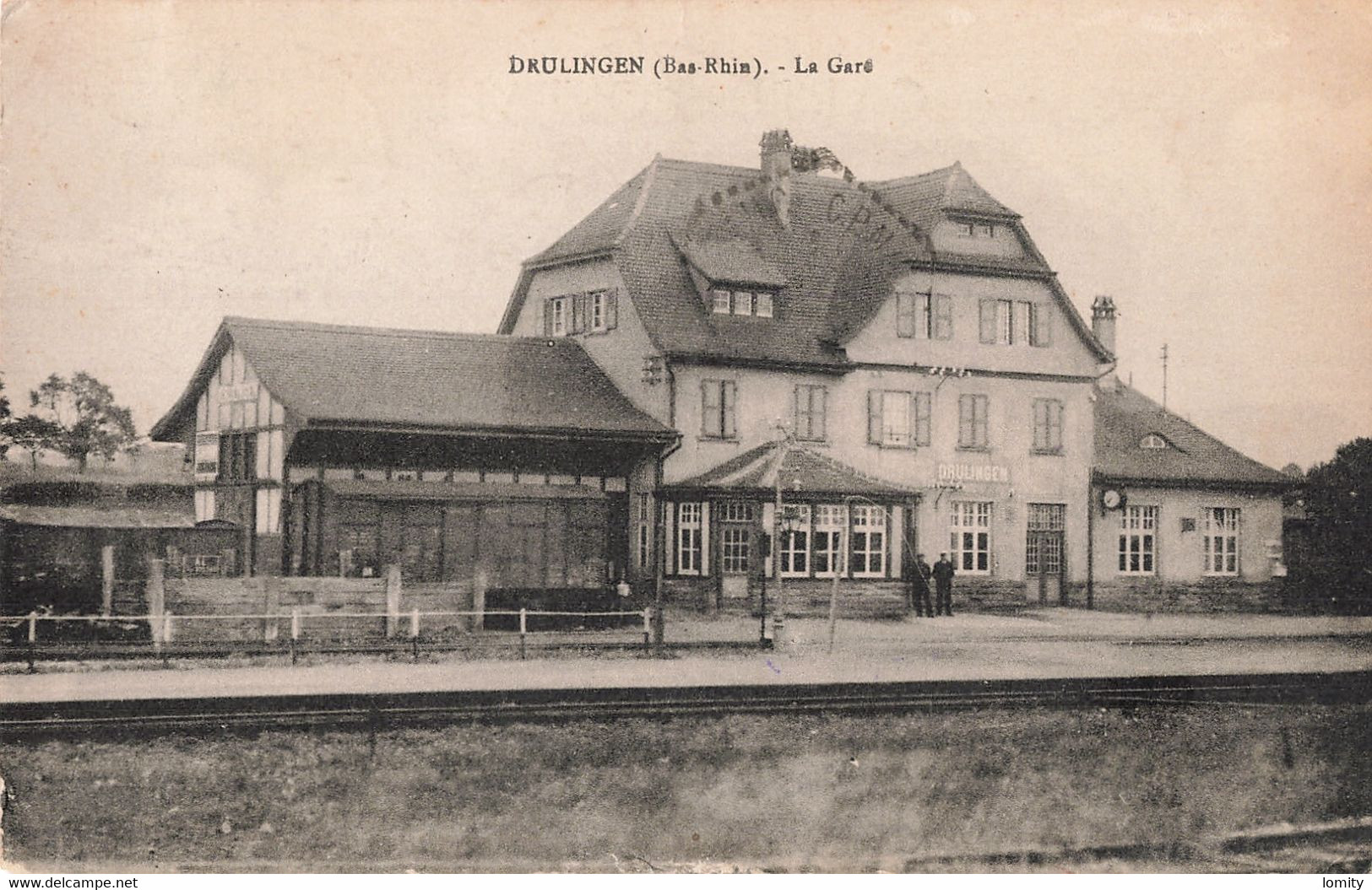 67 Drulingen CPA La Gare - Drulingen