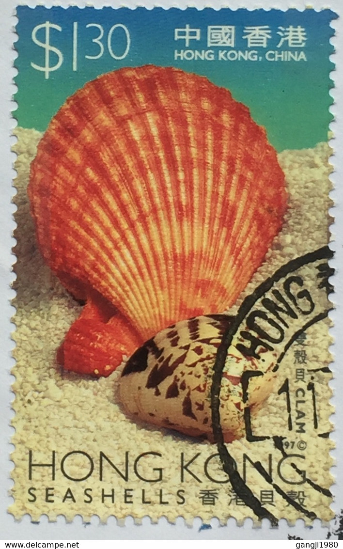 HONG KONG 2007, COVER TO INDIA,SEASHELL VIEW OF CITY,BUILDING,ARCHITECTURE - Lettres & Documents