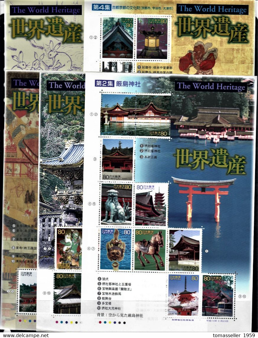 Japan-2001 Year Set-63 Issues.MNH - Volledig Jaar