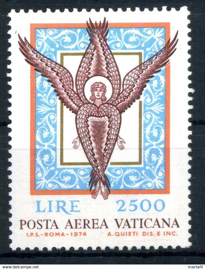 1974 VATICANO Posta Aerea PA SC1V MNH ** - Airmail