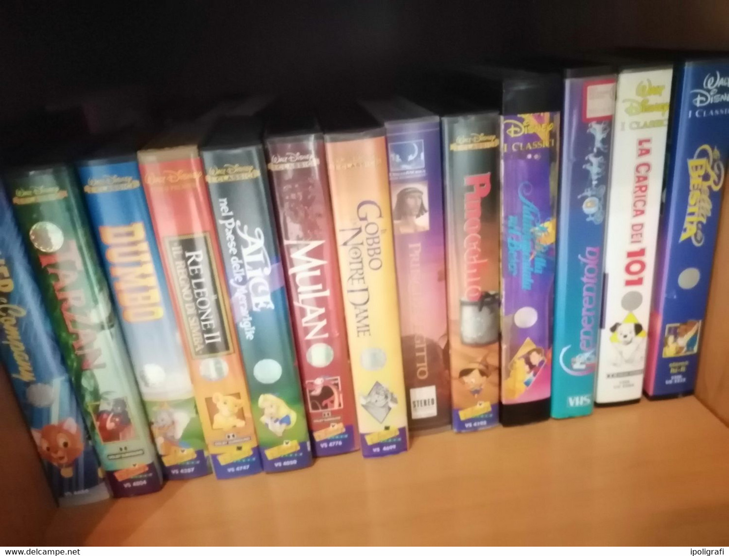 Lotto Di VHS Classici Disney+ Altri (44 VHS) In Ottimo Stato In Omaggio A Me Gli Occhi.. E Pinocchio RAI - Classic