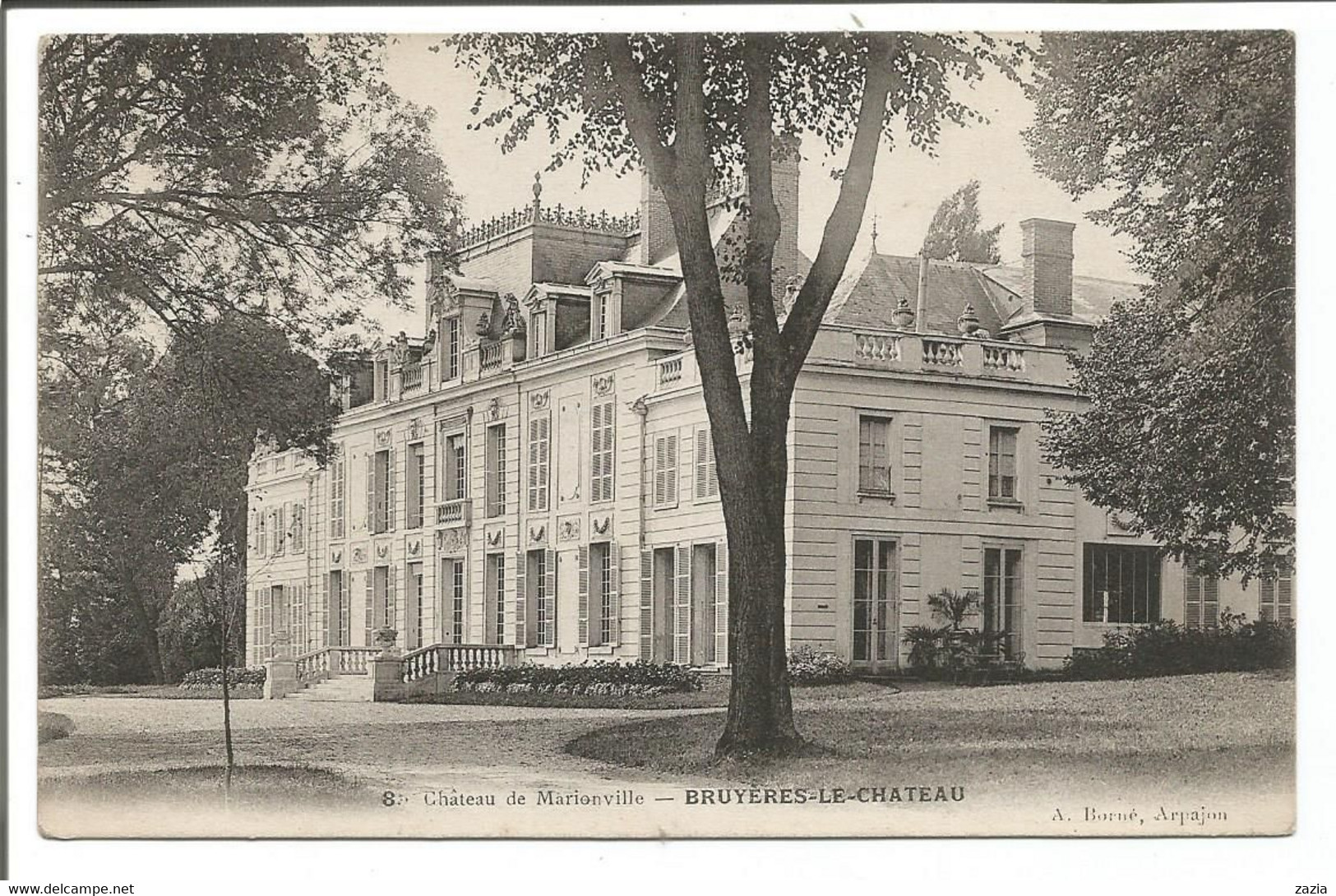 91.321 / BRUYERES LE CHATEAU  - Château De Marionville - Bruyeres Le Chatel