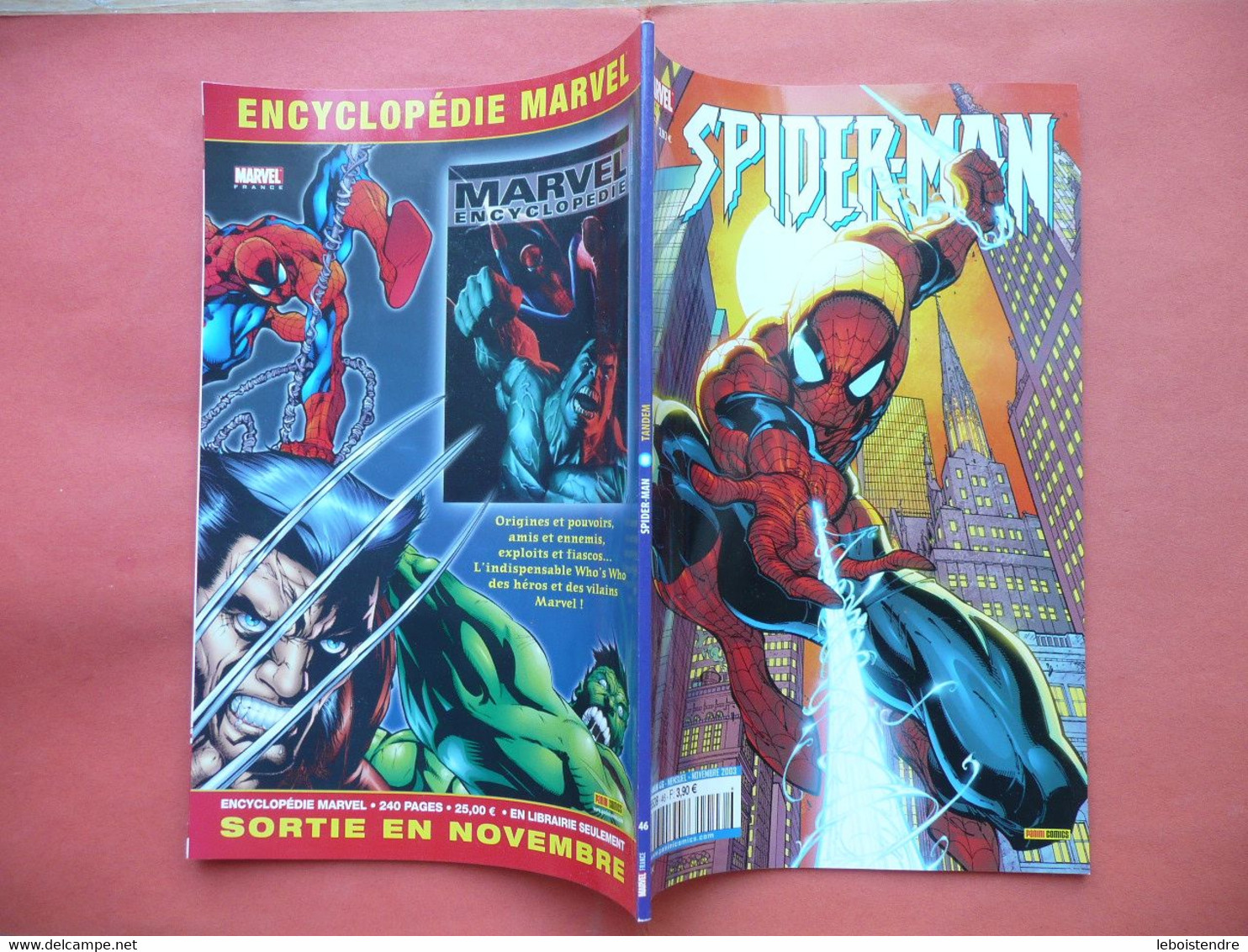 SPIDERMAN V2 SPIDER-MAN N 46 NOVEMBRE 2003   PANINI COMICS MARVEL - Spiderman