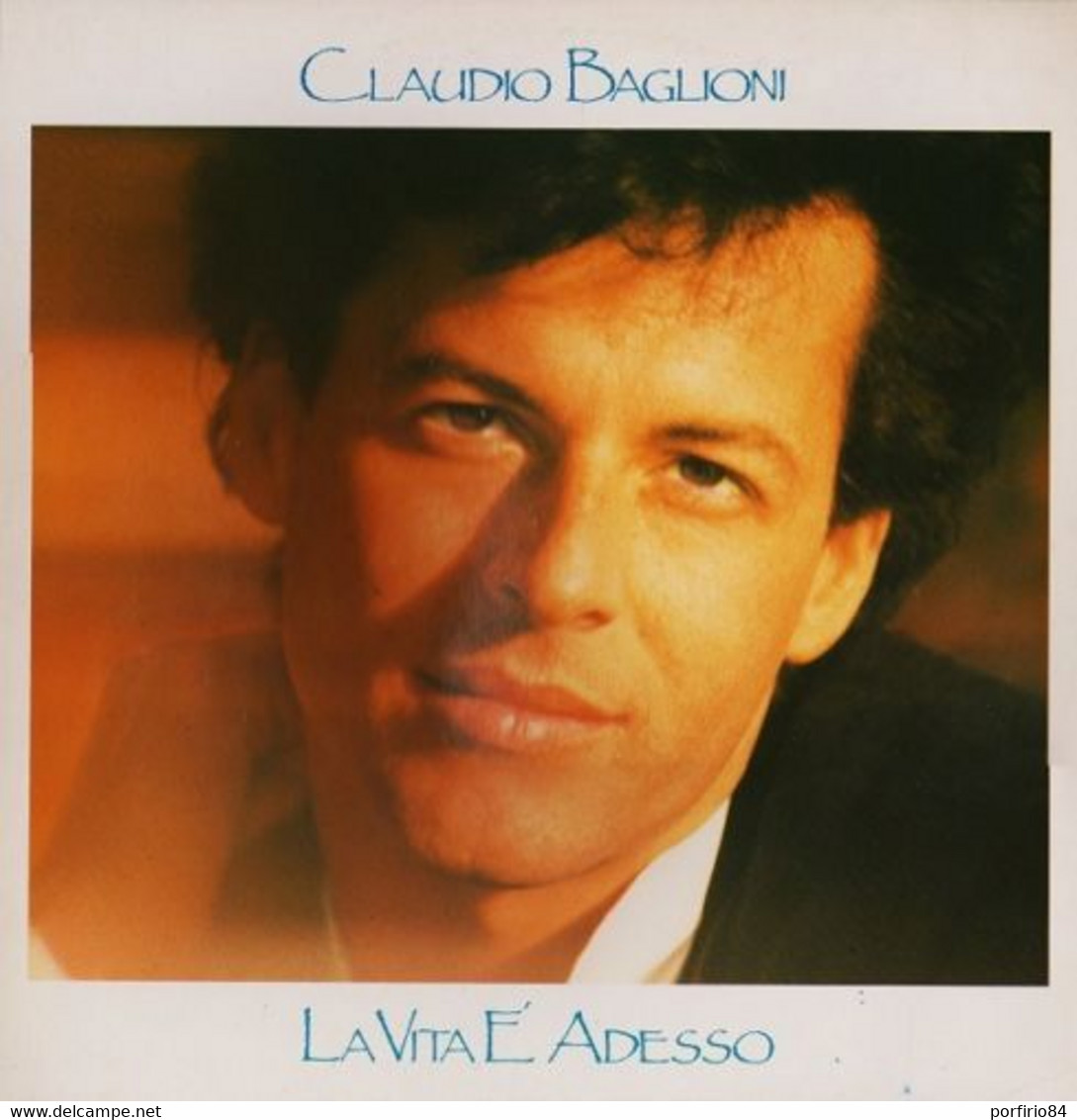 CLAUDIO BAGLIONI - LA VITA E' ADESSO  - LP  33 GIRI DEL 1985 - COPERTINA APRIBILE + TESTI - Sonstige - Italienische Musik