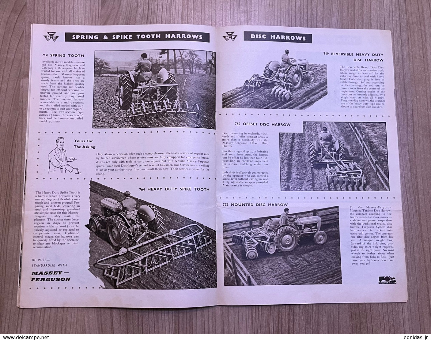 MASSEY - FERGUSON - Catalogue - Autres & Non Classés