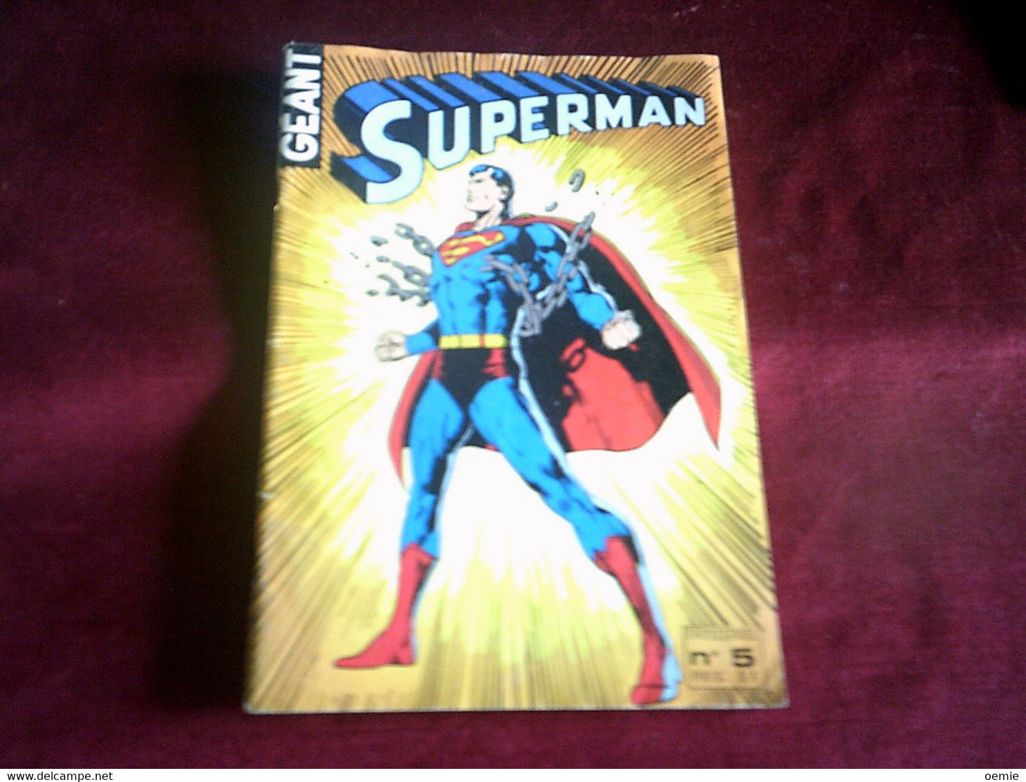 SUPERMAN  GEANT N° 5    ( 1979 ) - Superman