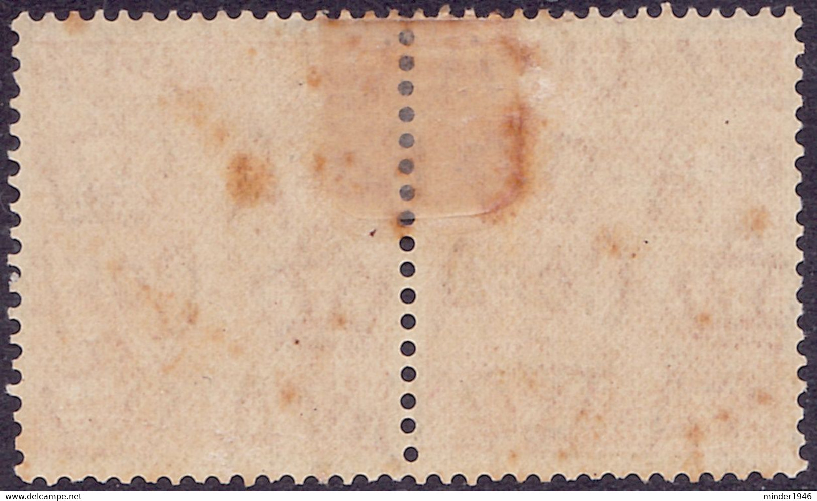 AUSTRALIA 1933 KGV ½d Orange Horz Pair SG124 FU - Used Stamps