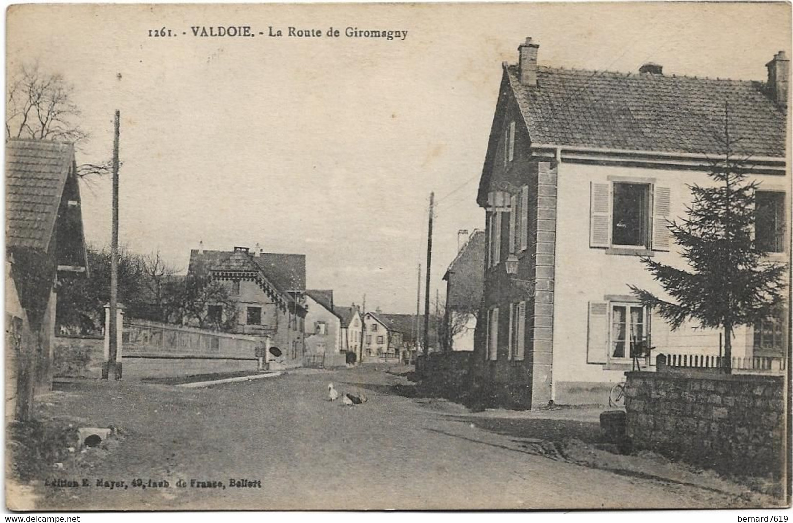 90 Valdoie - La Route De Giromagny - Valdoie