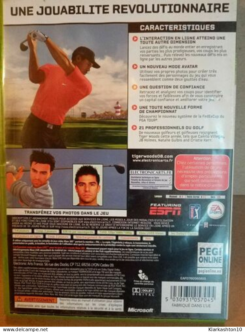 Tiger Woods PGA Tour 08 - Other & Unclassified