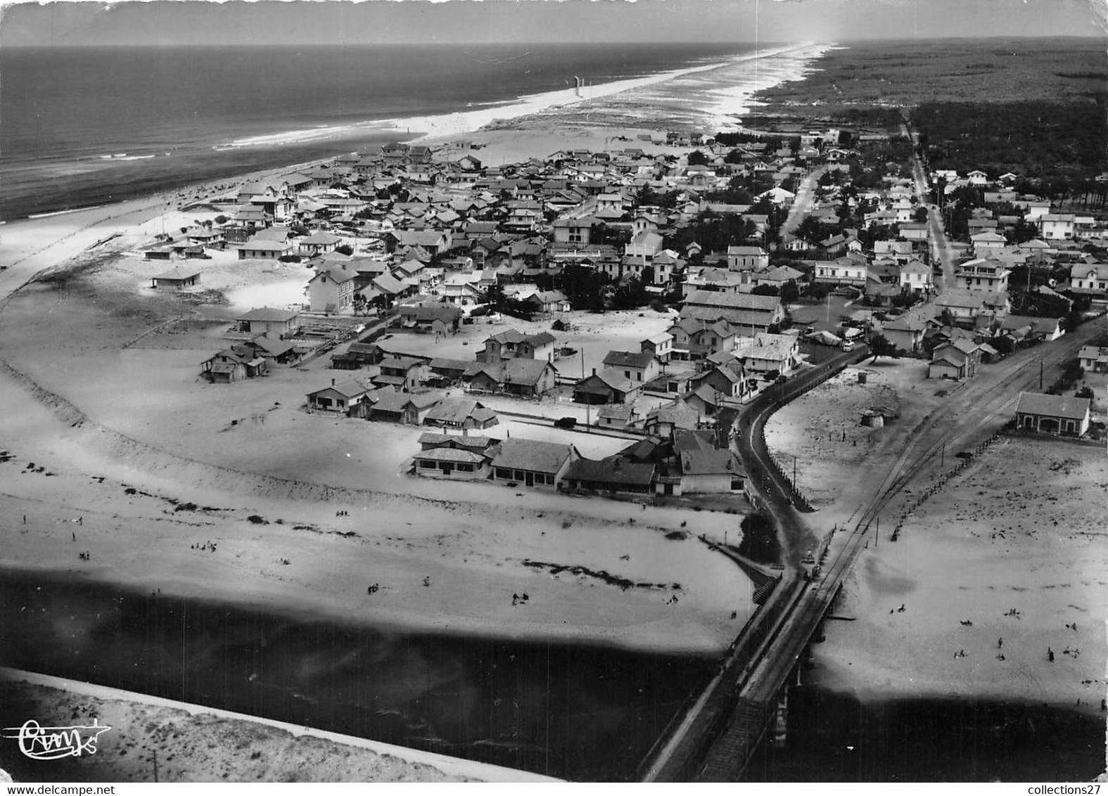 40-MIMIZAN-PLAGE- VUE AÉRIENNE - Mimizan Plage