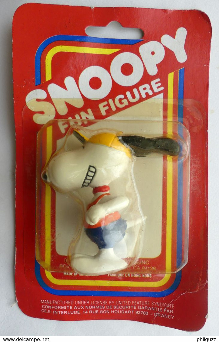 BLISTER CEJI FIGURINE PEANUTS SNOOPY FOOTING - Snoopy