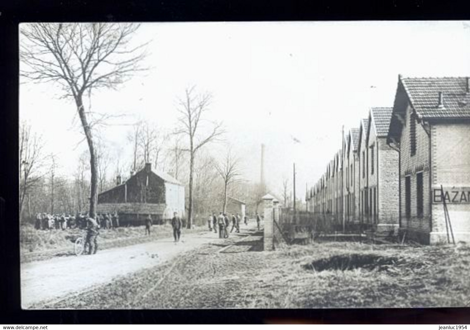 BAZANCOURT   RARE PHOTO CARTE ALLEMANDE              Nouveauté Mars 2022 - Bazancourt