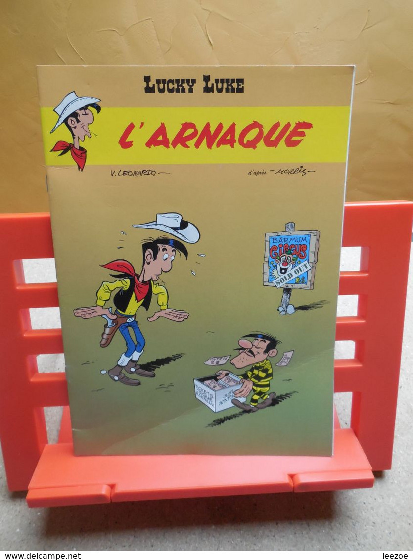 EO Lucky Luke Jesse James, Lombard + objet dérivés BD L'Arnaque.C302.22