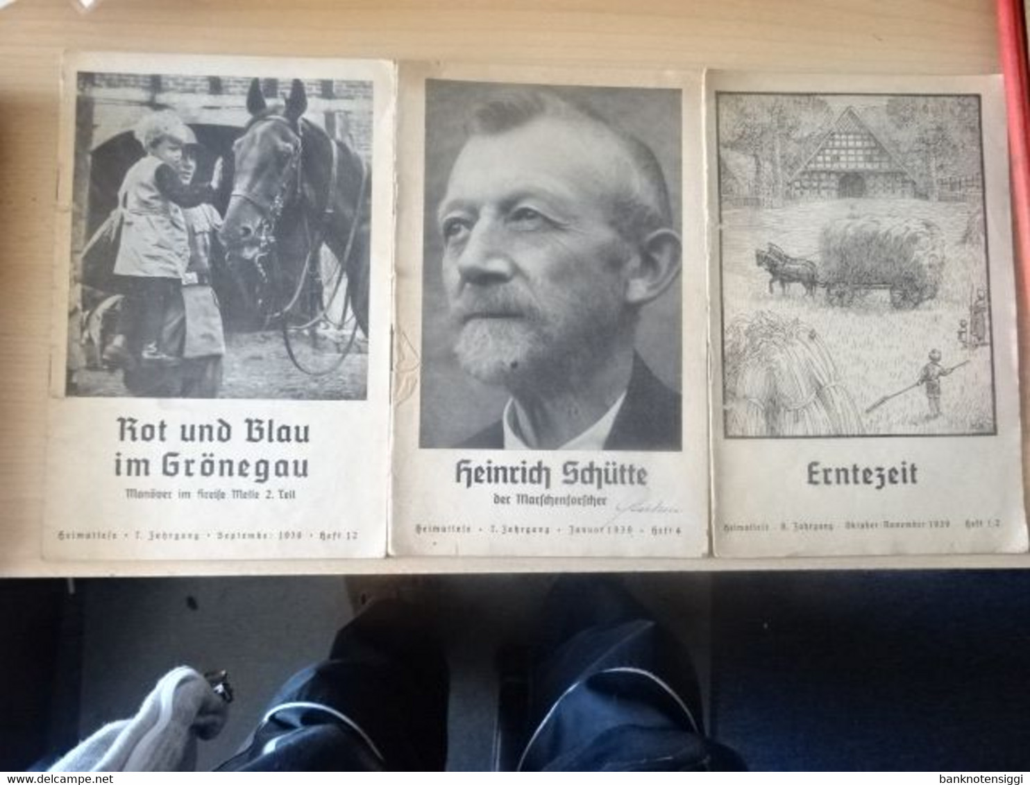 3 Heft  Heimatlese Für Die Schulen Zwischen Weser Und Ems .1939 - Duits