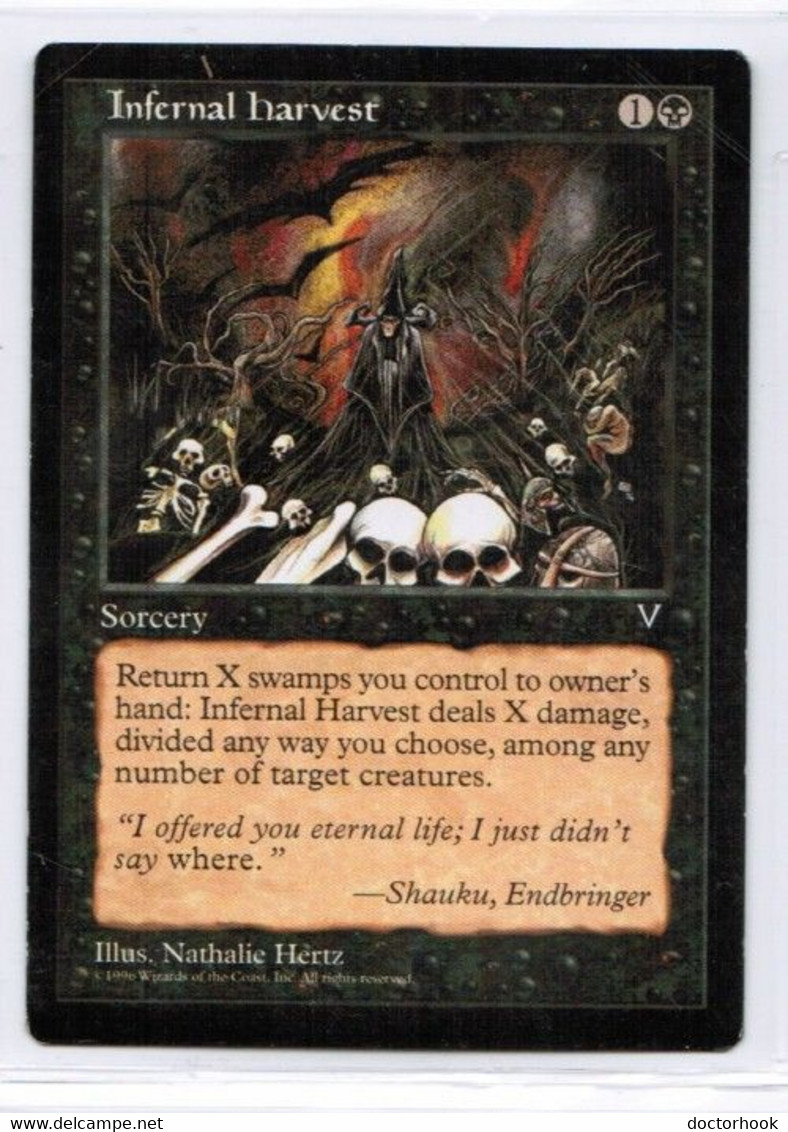 MAGIC The GATHERING  "Infernal Harvest"---VISIONS (MTG--150-5) - Sonstige & Ohne Zuordnung