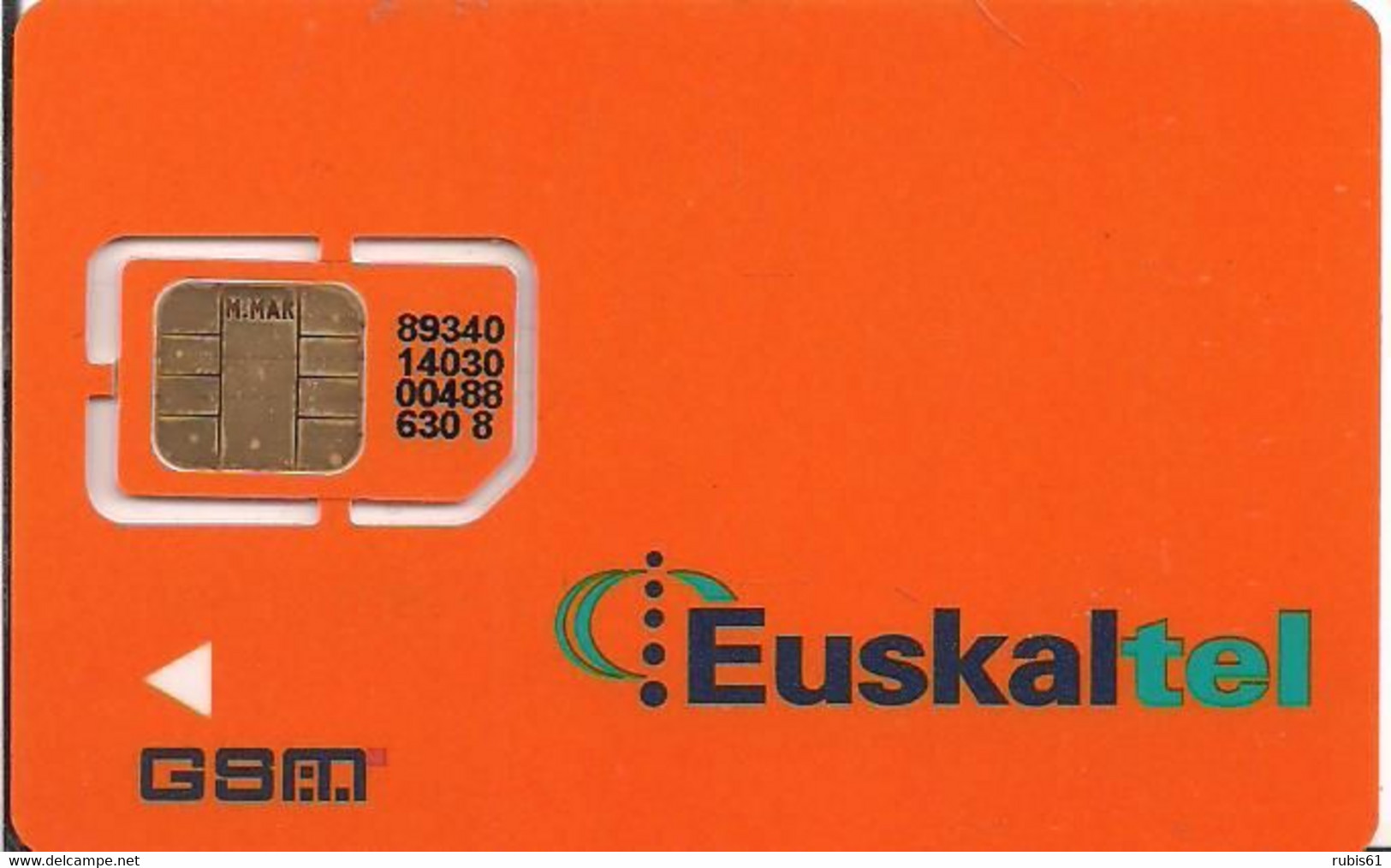 GSM EUSKALTEL ANTIGUA RARA - Euskaltel