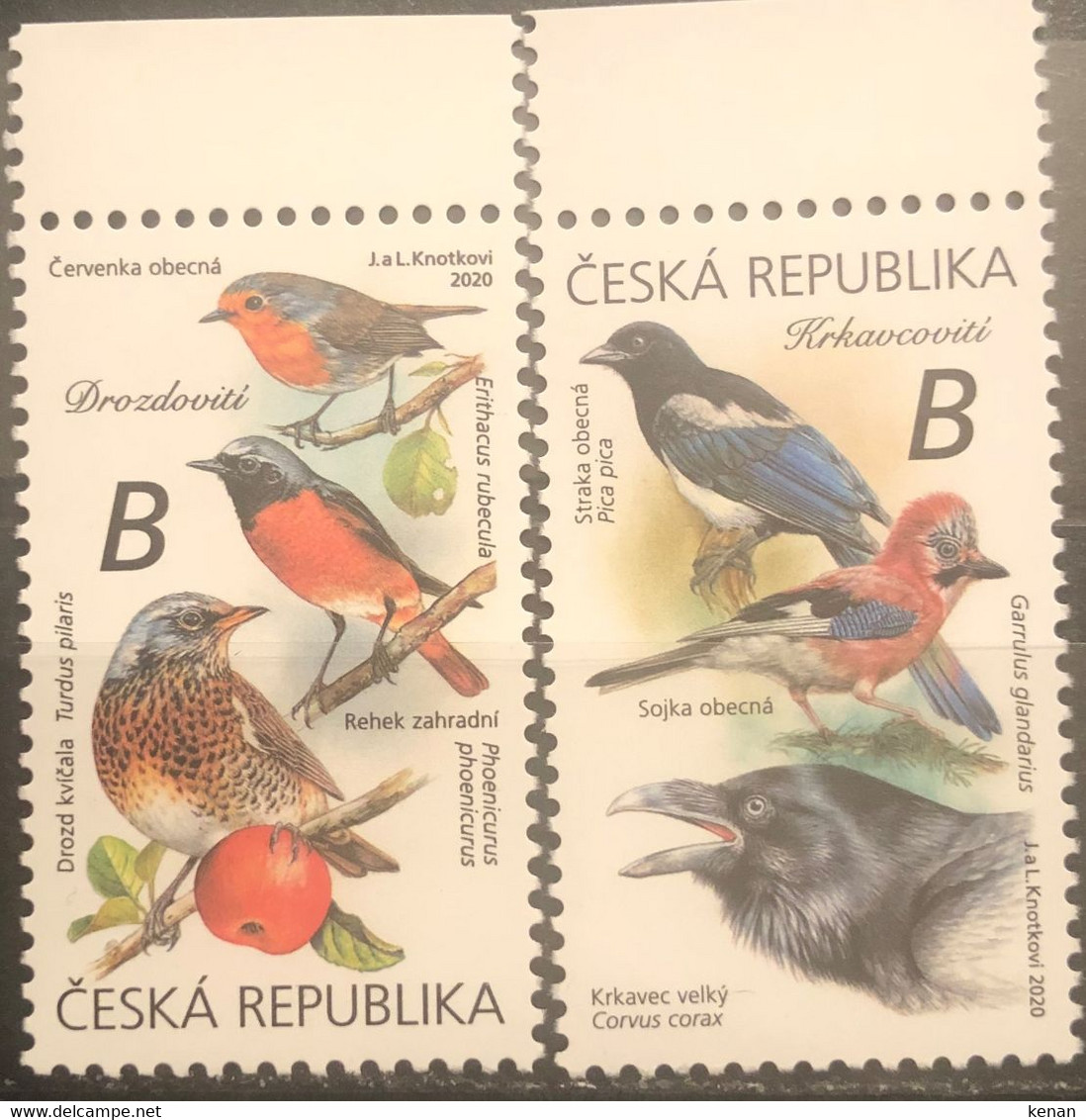 Czech Republic, 2020, Mi: 1074/75 (MNH) - Unused Stamps