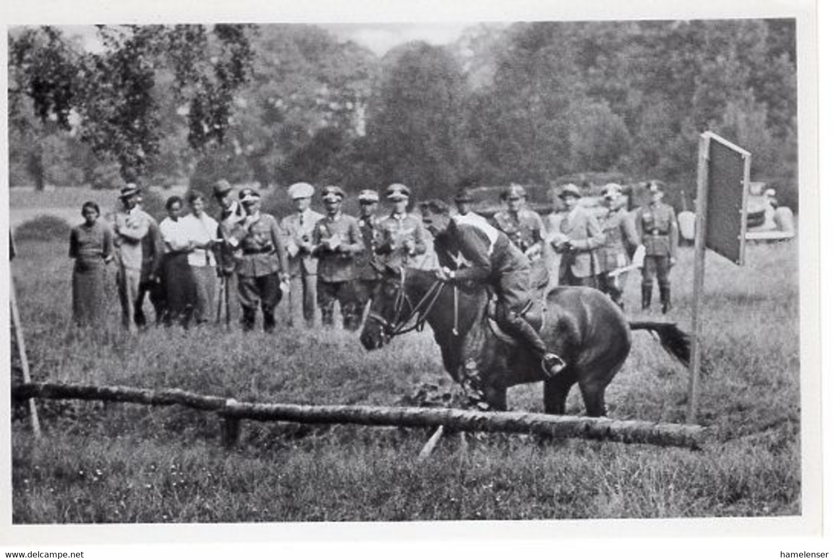 51749 - Deutsches Reich - 1936 - Sommerolympiade Berlin - USA, "Trai!olka" Unter Capt. Raguse - Hippisme