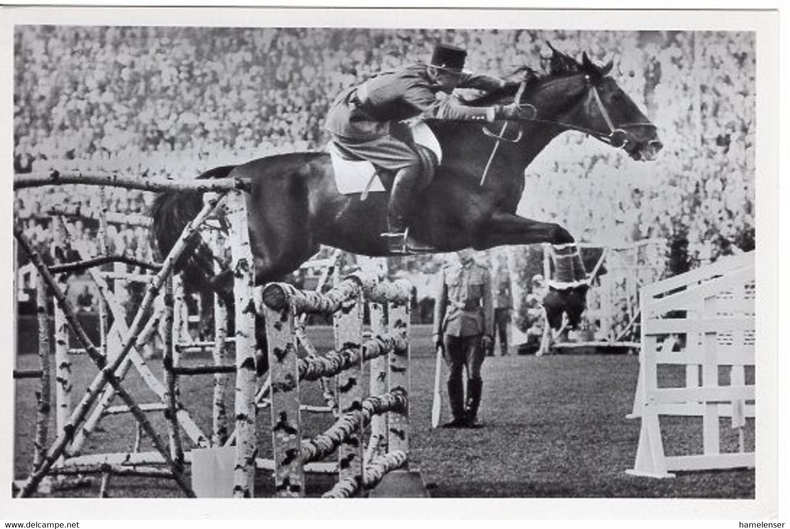 51774 - Deutsches Reich - 1936 - Sommerolympiade Berlin - Ungarn, "Pokai" Unter Rittmeister Szepessy - Horse Show