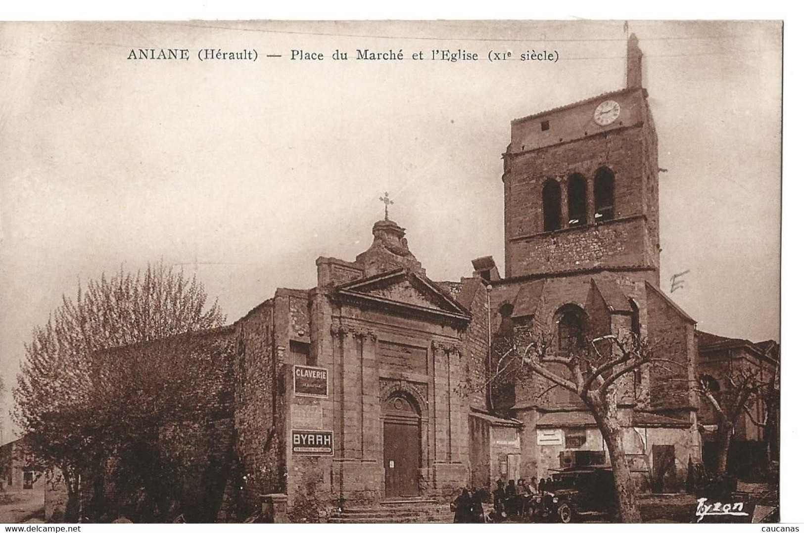 ANIANE  Place Du Marché - Aniane