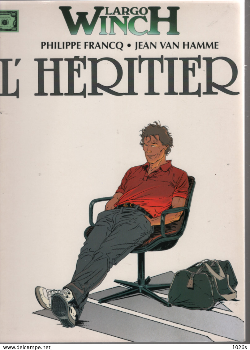 B.D LARGO WINCH -  L'HERITIER - Largo Winch