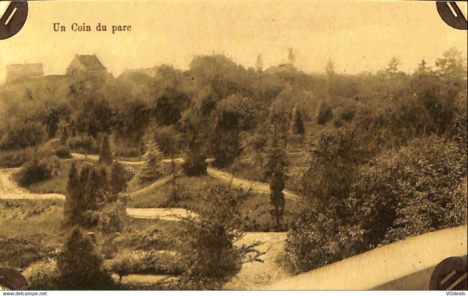 038 282 - CPA - Belgique - Institut Des Ursulines - Wavre Notre-Dame - Un Coin Du Parc - Sint-Katelijne-Waver